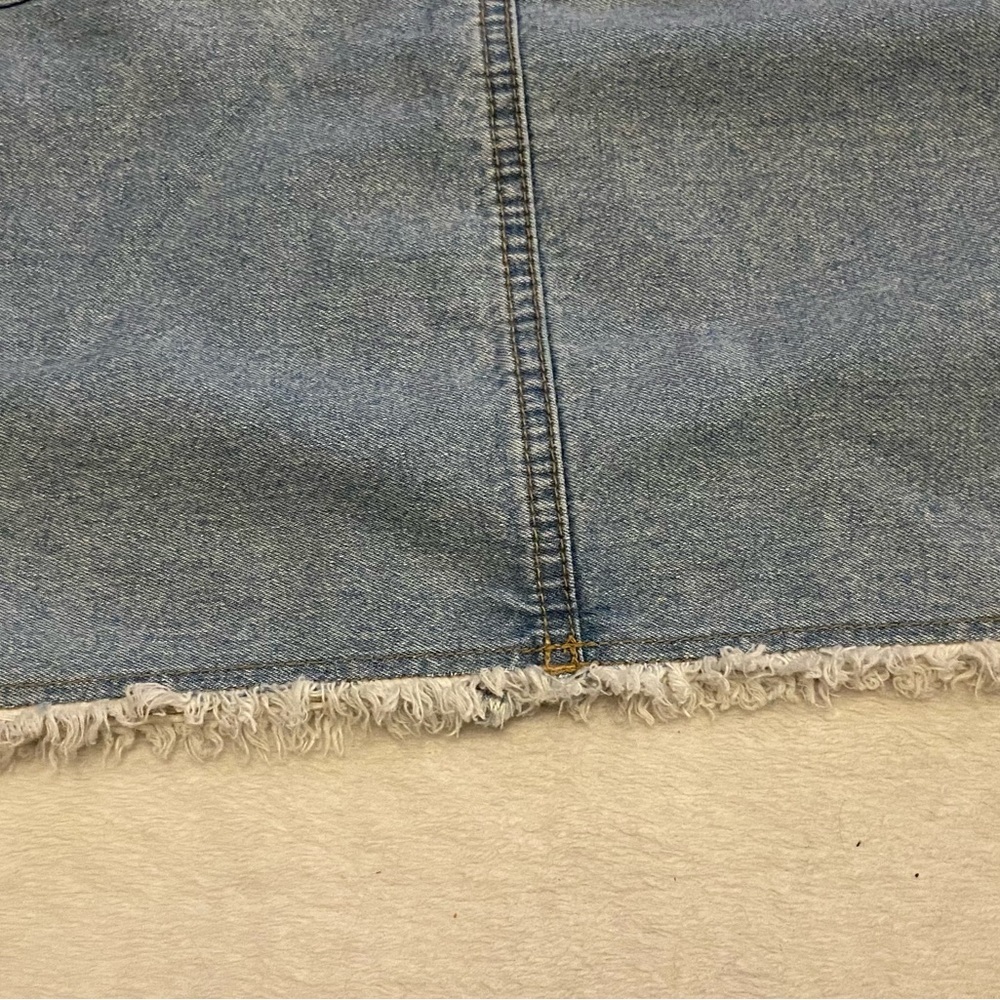 Liz 90’s vintage blue Jean skirt EUC - Picture 5 of 8